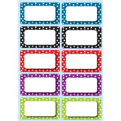 Ashley Productions Die-Cut Magnetic Colorful Dots Labels/Nameplates, 10 Per Pack, 6 Packs 1 Ashley Productions Die-Cut Magnetic Colorful Dots Labels/Nameplates, 10 Per Pack, 6 Packs