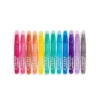 Ooly Rainbow Sparkle Metallic Watercolor Gel Crayons - Set Of 12
