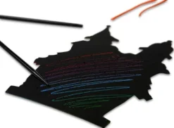 Neliblu Halloween Magic Scratch Crafts For Kids & Adults, 24 Haunted House Ornaments, 24 Sticks & 24 Ribbons 7 Neliblu Halloween Magic Scratch Crafts For Kids & Adults, 24 Haunted House Ornaments, 24 Sticks & 24 Ribbons -Stationery Sphere Outlet Store GUEST aaf2724e a7e6 4613 a003 885b4dcf9243