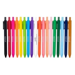 18ct Rollerball Gel Pens Retractable Multicolored - Yoobi™