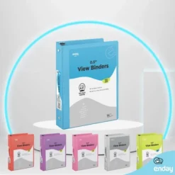 Enday 3-Ring View Binder With 2-Pockets - Multicolor 6 Pack 13 Enday 3-Ring View Binder With 2-Pockets - Multicolor 6 Pack -Stationery Sphere Outlet Store GUEST ab4caa7f da7d 4870 a370 dcfcef4d29c7