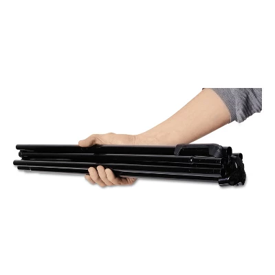 UNIVERSAL Heavy-Duty Instant Setup Foldaway Easel Adjusts 25" - 63" High Aluminum Black 43027 2 UNIVERSAL Heavy-Duty Instant Setup Foldaway Easel Adjusts 25" - 63" High Aluminum Black 43027 - Image 2