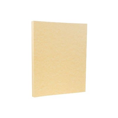JAM Paper Parchment 65lb Cardstock 8.5 X 11 Coverstock Antique Gold Recycled 27179B 1 JAM Paper Parchment 65lb Cardstock 8.5 X 11 Coverstock Antique Gold Recycled 27179B