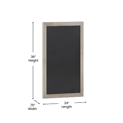 Emma And Oliver Framed Decorative Wall Hanging Chalkboard With Magnetic Surface For Weddings, Parties, Showers And More 6 Emma And Oliver Framed Decorative Wall Hanging Chalkboard With Magnetic Surface For Weddings, Parties, Showers And More - Image 6
