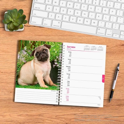 Browntrout 23-2024 Weekly/Monthly Planner 7.5"x7.125" Pugs 3 Browntrout 23-2024 Weekly/Monthly Planner 7.5"x7.125" Pugs - Image 3