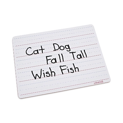 Universal Lap/Learning Dry-Erase Board Lined 11 3/4" X 8 3/4" White 6/Pack 43911 5 Universal Lap/Learning Dry-Erase Board Lined 11 3/4" X 8 3/4" White 6/Pack 43911 - Image 5