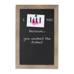 27" X 18" Beatrice Framed Magnetic Chalkboard Rustic Brown - DesignOvation 8 27" X 18" Beatrice Framed Magnetic Chalkboard Rustic Brown - DesignOvation -Stationery Sphere Outlet Store GUEST b6895544 4342 417a 9033 49fe9a7a3dcb
