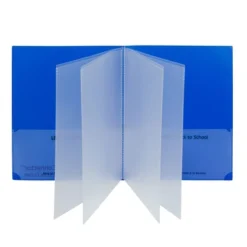 C-Line Classroom Connector Multi-Pocket Folders, Box Of 15