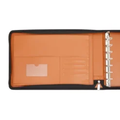 Stockroom Plus Brown 7 Ring Business Checkbook Binder With Zipper For Checks, PU Leather, 15 X 11 X 2 In -Stationery Sphere Outlet Store GUEST b81b8fb4 6680 4869 819d 8647e6cc27d9