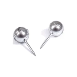 JAM Paper Colored Map Thumb Tacks Silver Round Head Push Pins 2 Packs Of 100 22432214A -Stationery Sphere Outlet Store GUEST b8255c82 5b0a 4164 a599 a889cf4f6f7b