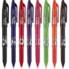 Pilot FriXion Ball Erasable Gel Ink Stick Pen Assorted Ink 0.7mm 8/Pack 31569