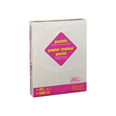 Staples Pastel Colored Copy Paper 8 1/2" X 11" Cream 500/Ream (14789) 2 Staples Pastel Colored Copy Paper 8 1/2" X 11" Cream 500/Ream (14789) - Image 2