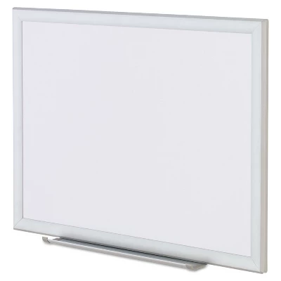 UNIVERSAL Dry Erase Board Melamine 24 X 18 Aluminum Frame 44618 1 UNIVERSAL Dry Erase Board Melamine 24 X 18 Aluminum Frame 44618