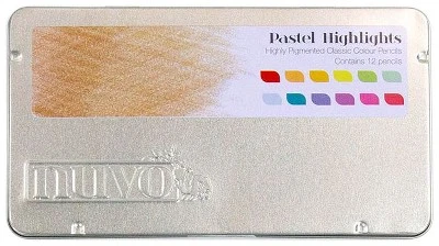 Nuvo Classic Color Pencils 12/Pkg-Pastel Highlights 1 Nuvo Classic Color Pencils 12/Pkg-Pastel Highlights