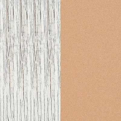 Merrick Lane Linen Display Board With Wooden Frame And Push Pins 2 Merrick Lane Linen Display Board With Wooden Frame And Push Pins - Image 2