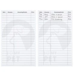 100 Pack Pet Grooming Card, Customer Information Cards Client Contact Profile Extender Pet Info Record Cards For Pet Dog Cat Groomers, 8 X 5 Inches 9 100 Pack Pet Grooming Card, Customer Information Cards Client Contact Profile Extender Pet Info Record Cards For Pet Dog Cat Groomers, 8 X 5 Inches -Stationery Sphere Outlet Store GUEST bfdd7294 7163 4196 ae3f b439b5b953f2