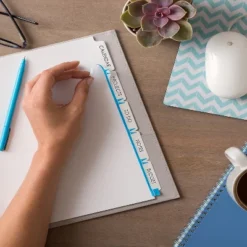 Avery Print & Apply Clear Label Dividers W/White Tabs Copiers 5-Tab Letter 5 Sets 11421 -Stationery Sphere Outlet Store GUEST c2675190 c186 4ce5 9c67 a1a3447f6d88