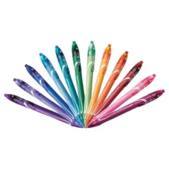 BIC Gel-ocity Quick Dry Gel Pens 0.7mm Medium Point Multicolor 12ct