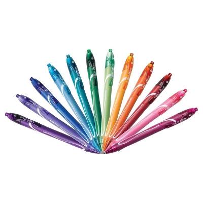 BIC Gel-ocity Quick Dry Gel Pens 0.7mm Medium Point Multicolor 12ct 1 BIC Gel-ocity Quick Dry Gel Pens 0.7mm Medium Point Multicolor 12ct