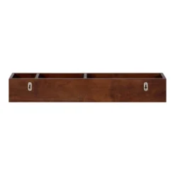 26" X 4" Hutton Wall Pocket Shelf Walnut Brown - Kate & Laurel All Things Decor -Stationery Sphere Outlet Store GUEST c42529fd a8ad 4d56 becb 9d962fe1a693