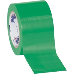 Tape Logic Solid Vinyl Safety Tape 6.0 Mil 3" X 36 Yds. Green 16/Case T9336G