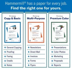Hammermill Premium Laser Print 11" X 17" Multipurpose Paper 24 Lbs. 98 Brightness 500/Ream (104620) 9 Hammermill Premium Laser Print 11" X 17" Multipurpose Paper 24 Lbs. 98 Brightness 500/Ream (104620) -Stationery Sphere Outlet Store GUEST c5457b5d 116c 498e bfde f36cb7e3249d