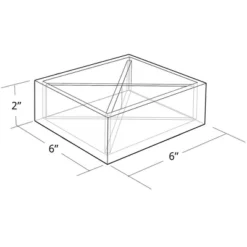 Azar Displays 6" Square Tray Four Compartment Desk Organizer -Stationery Sphere Outlet Store GUEST c635520a f580 4c88 a089 c52b0da7dc68