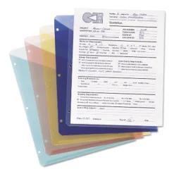 Smead Organized Up Poly Slash Jackets Letter Polypropylene Clear 5/Pack 89506 -Stationery Sphere Outlet Store GUEST c640fb18 f3bc 46af 990b 3a81b6e6bbb9
