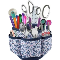 Singer Sewing Storage Organizer Desktop Spinner Navy Floral Print 10 Singer Sewing Storage Organizer Desktop Spinner Navy Floral Print -Stationery Sphere Outlet Store GUEST c8510ae9 6e0b 4cea a04f 352f4582784f