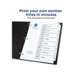 Avery Pre-Printed 8-Tab Numeric Dividers Customizable 11822 8 Avery Pre-Printed 8-Tab Numeric Dividers Customizable 11822 -Stationery Sphere Outlet Store GUEST c93804b8 f5bd 47fb ae7e d27bee1ebbf1