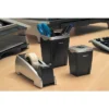 Fellowes Office Suites Desktop Tape Dispenser 1" Core Plastic Heavy Base Black/Silver 8032701