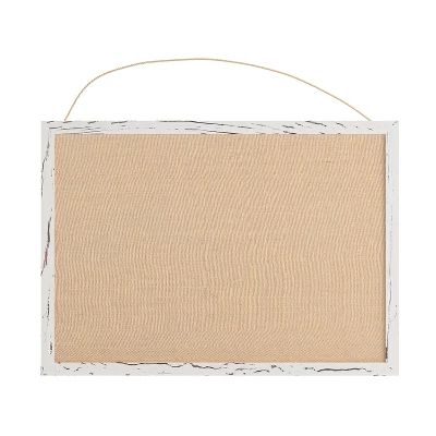 Merrick Lane Linen Display Board With Wooden Frame And Push Pins 10 Merrick Lane Linen Display Board With Wooden Frame And Push Pins - Image 10
