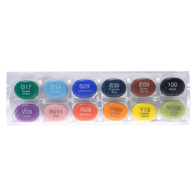 Sketch Markers 12ct Copic -Multicolor 2 Sketch Markers 12ct Copic -Multicolor - Image 2