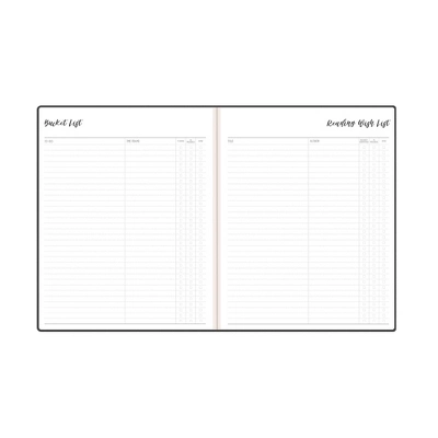 Ivory Paper Co 2024 Planner 10"x8" Weekly/Monthly Bookbound Black 8 Ivory Paper Co 2024 Planner 10"x8" Weekly/Monthly Bookbound Black - Image 8