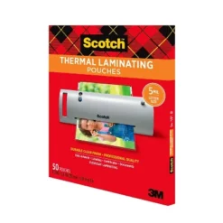 Scotch Letter Size Thermal Laminating Pouches 5 Mil 11 1/2 X 9 50/Pack TP585450 -Stationery Sphere Outlet Store GUEST d1bc393c 1389 487d b9a0 ed6f08dc0635