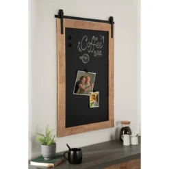 24" X 36" Samuels Wood Framed Wall Chalkboard Rustic Brown/Black - Kate & Laurel All Things Decor 12 24" X 36" Samuels Wood Framed Wall Chalkboard Rustic Brown/Black - Kate & Laurel All Things Decor -Stationery Sphere Outlet Store GUEST d356119b 9eaa 45d0 b41c 42f925cd7ab6