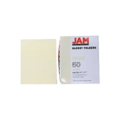 JAM Paper Laminated Two-Pocket Glossy Presentation Folders Ivory Bulk 25/Pack 385GIVD -Stationery Sphere Outlet Store GUEST d362e2f3 9dbc 4e47 9d94 b3a06de669ae