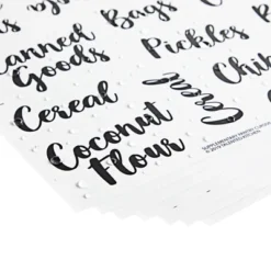 Talented Kitchen 155 Pack Kitchen Pantry Labels For Food Container Organization, Fridge Storage Labels Sticker For Jar And Canisters -Stationery Sphere Outlet Store GUEST d3f96fdc 40ab 4010 9dd1 8d45d2cad3f0