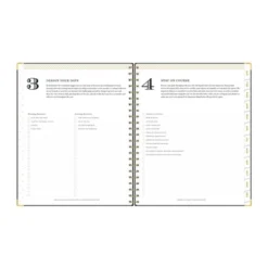 Day Designer 2024 Planner 8.5"x11" Weekly/Monthly Charcoal -Stationery Sphere Outlet Store GUEST d566d393 92e2 49aa a024 a6971f629e40