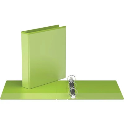 1.5" Premium Round Ring Binder 6pk Customizable View Lime Green - Easyview 1 1.5" Premium Round Ring Binder 6pk Customizable View Lime Green - Easyview