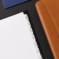 Avery Print & Apply Clear Label Dividers W/White Tabs Copiers 8-Tab Letter 5 Sets 11422 -Stationery Sphere Outlet Store GUEST d8e4985f 3066 4410 a0a3 b4f8e560bb57