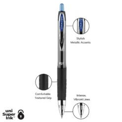 Uni-ball 207 Signo RT Retractable Gel Pens Medium Point Blue Ink 615714 -Stationery Sphere Outlet Store GUEST d973f564 b5bb 431d 8b22 577740b7c3dd