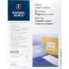 Business Source Mailing Labels Shipping Laser 3-1/2"x5" 400/PK White 26120