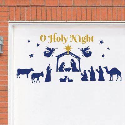 Collections Etc Nativity Scene Christmas Garage Door Magnet 1 Collections Etc Nativity Scene Christmas Garage Door Magnet