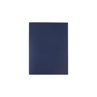 JAM Paper 2-Pocket Presentation Folders Navy Linen 100/Box 26982B 5 JAM Paper 2-Pocket Presentation Folders Navy Linen 100/Box 26982B - Image 5