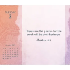 Trends International Inc. 2024 Daily Desk Calendar 4.25"x5" Bible -Stationery Sphere Outlet Store GUEST dd8eb795 4b07 4298 bcaf c5391468712e