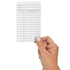Best Paper Greetings 500 Pack Blank Library Cards For School Book Checkouts, CDs, DVDs, Vinyl Records, Classroom Supplies, White, 3 X 5 In 9 Best Paper Greetings 500 Pack Blank Library Cards For School Book Checkouts, CDs, DVDs, Vinyl Records, Classroom Supplies, White, 3 X 5 In -Stationery Sphere Outlet Store GUEST ddd6c4fa 2778 42b9 998b 8803591a1cb5