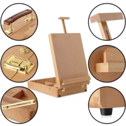 7 Elements Wooden Tabletop Art Easel With Storage Sketchbox -Stationery Sphere Outlet Store GUEST def86401 7720 4511 a958 6efa58d68dd4