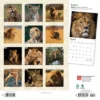 Browntrout 2024 Wall Calendar 12"x12" Lions