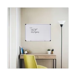 UNIVERSAL Dry Erase Board Melamine 36 X 24 White Black/Gray Aluminum/Plastic Frame 43723 -Stationery Sphere Outlet Store GUEST e2ef252b b3c5 4078 811b 448cf7d725aa